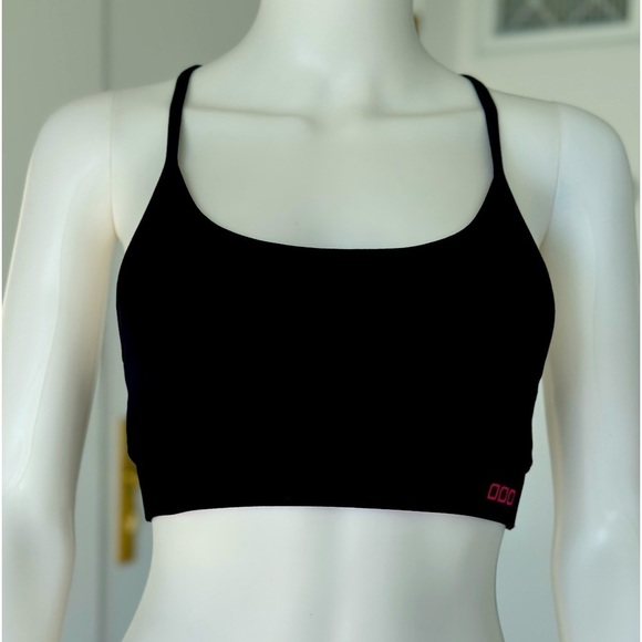 Lorna Jane Determine sports bra size Small black and pink - Picture 1 of 4